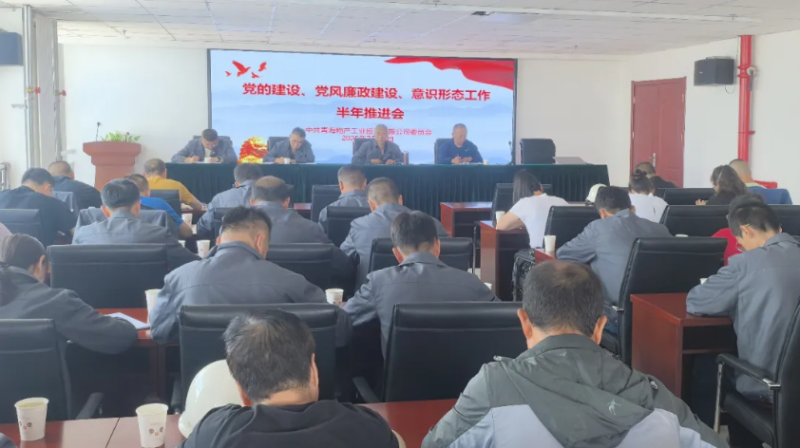 工投公司黨委召開黨的建設、黨風廉政建設、意識形態(tài)工作半年推進會